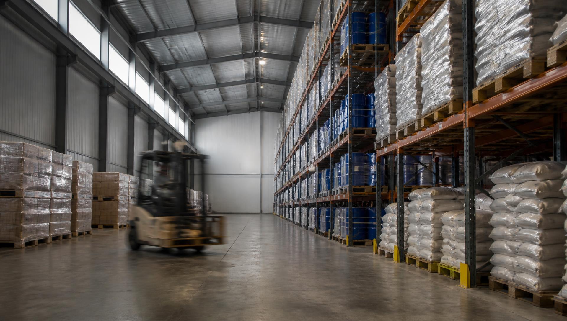 CRC warehouse operations floor